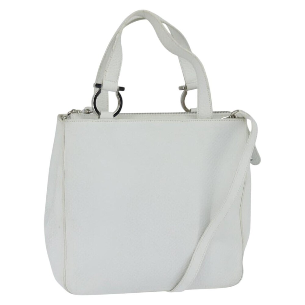 Salvatore Ferragamo Gancini Leather